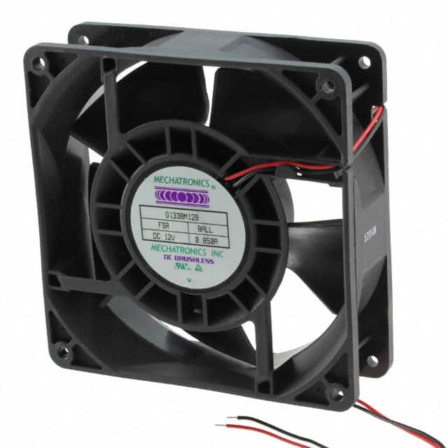 G1338S12B-FSR Mechatronics Fan Group                                                                    FAN AXIAL 127X38MM 12VDC