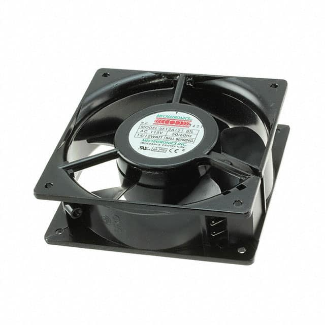 UF12A12-BTMR Mechatronics Fan Group                                                                    FAN AXIAL 120X38MM 115VAC TERM