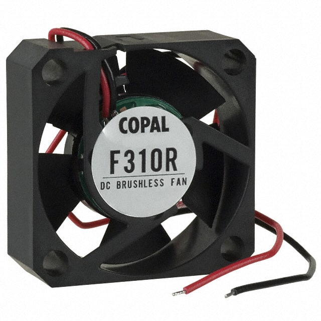 F310R-12LC Nidec Copal Electronics                                                                    FAN AXIAL 30X10MM 12VDC WIRE