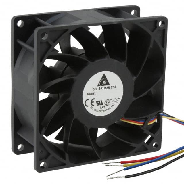 FFC0912DE-SP13 Delta Electronics                                                                    FAN AXIAL 92X38MM 12VDC WIRE