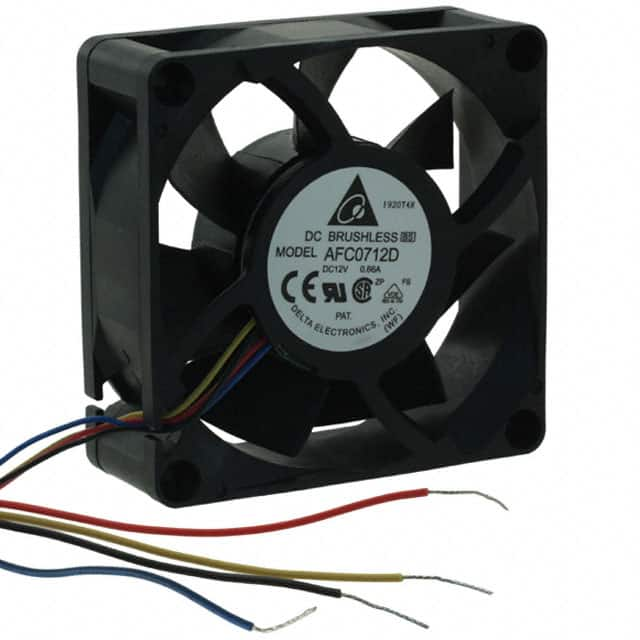 AFC0712D-9Z08 Delta Electronics                                                                    FAN AXIAL 70X25.4MM 12VDC WIRE