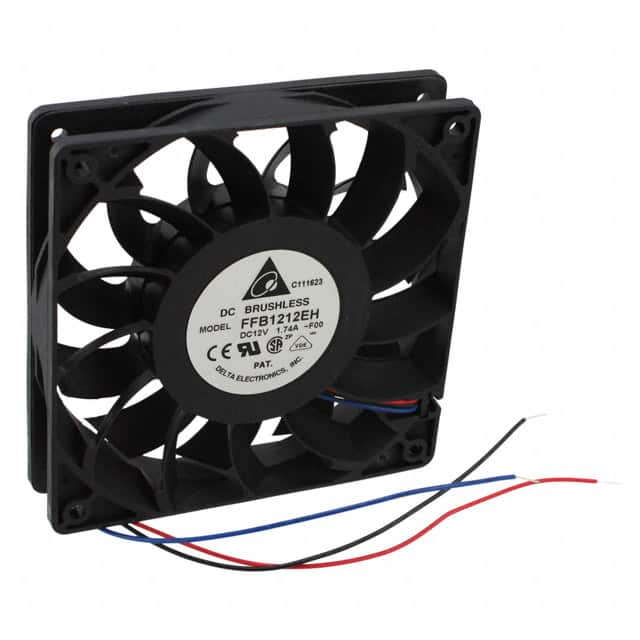 FFB1212EH-F00 Delta Electronics                                                                    FAN AXIAL 120X25.4MM 12VDC WIRE