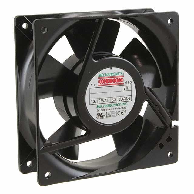 UF12AR12-BWLR Mechatronics Fan Group                                                                    FAN AXIAL 120X38MM 115VAC WIRE