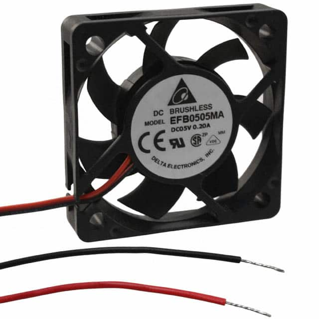 EFB0505MA Delta Electronics                                                                    FAN AXIAL 50X10MM BALL 5VDC WIRE