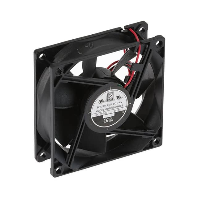 OD8025-24HSS Orion Fans                                                                    FAN AXIAL 80X25MM 24VDC WIRE