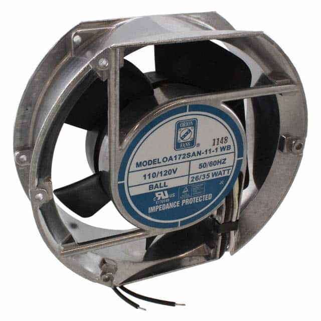 OA172SAN-11-1WB Orion Fans                                                                    FAN AXIAL 172X50.8MM 115VAC WIRE