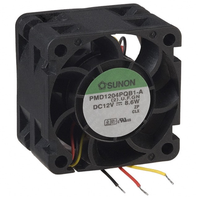 PMD1204PQB1-A.(2).U.F.GN Sunon Fans                                                                    FAN AXIAL 40X28MM 12VDC WIRE