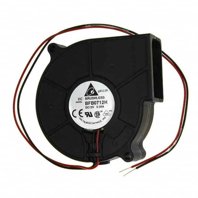 BFB0712H Delta Electronics                                                                    FAN BLOWER 75.7X30MM 12VDC WIRE