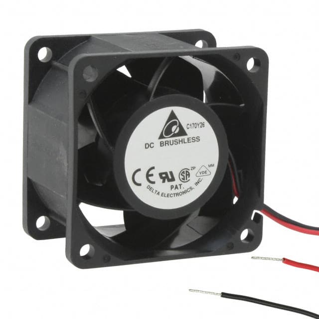 QFR0612UHE-PM00 Delta Electronics                                                                    FAN AXIAL 60X38MM 12VDC WIRE