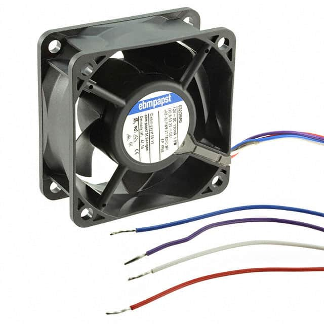 632/2HPU ebm-papst Inc.                                                                    FAN 12VDC 60X25MM IP68 PWM TACH