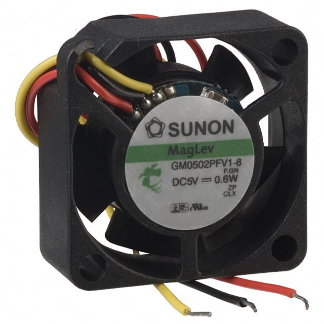 GM0502PFV1-8.F.GN Sunon Fans                                                                    FAN AXIAL 25X10MM VAPO 5VDC WIRE