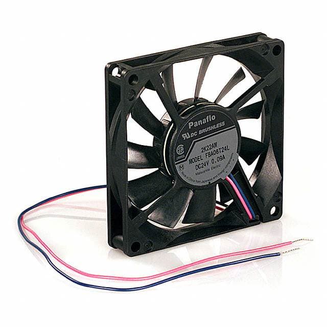 FBA08T24L NMB Technologies Corporation                                                                    FAN AXIAL 80X15MM 24VDC WIRE