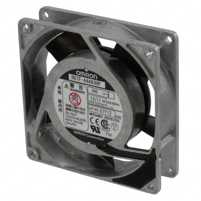 R87F-A4A93HP Omron Electronics Inc-EMC Div                                                                    FAN AXIAL 92X25MM 200VAC TERM