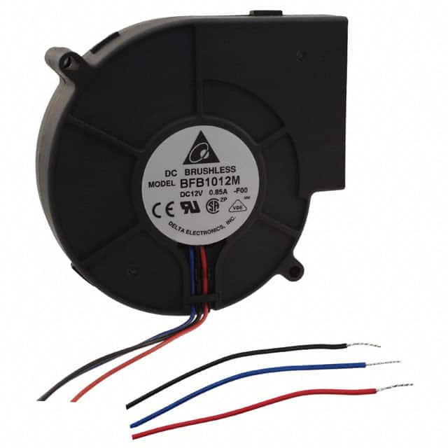 BFB1012M-F00 Delta Electronics                                                                    FAN BLOWER 97.2X33MM 12VDC WIRE