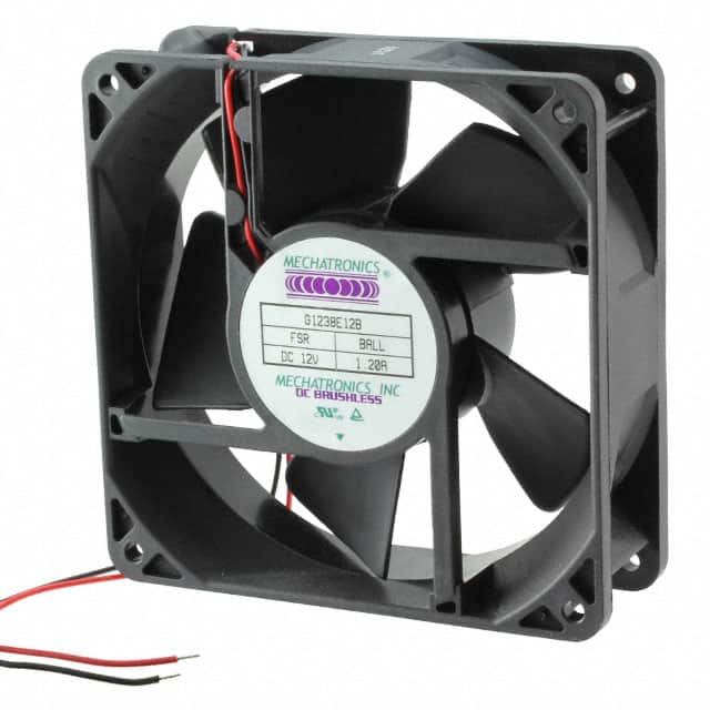 G1238E12B-FSR Mechatronics Fan Group                                                                    FAN AXIAL 120X38MM 12VDC