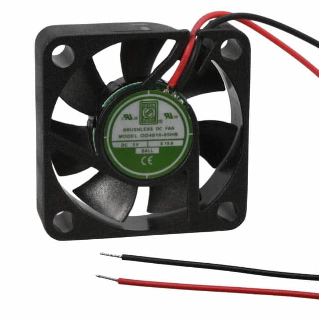 OD4010-05HB Orion Fans                                                                    FAN AXIAL 40X10.5MM 5VDC WIRE