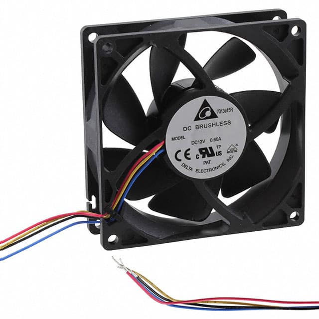 QFR0912VH-SP00 Delta Electronics                                                                    FAN AXIAL 92X25.4MM 12VDC WIRE