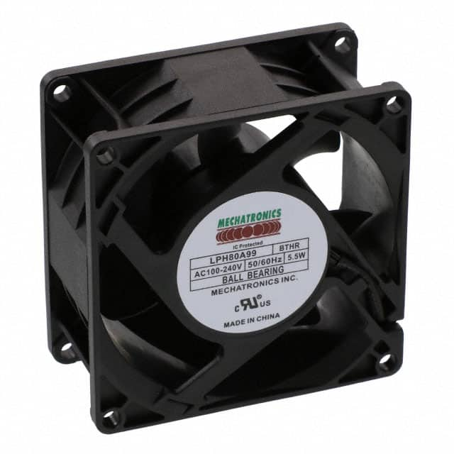 LPH80A99-BTHR Mechatronics Fan Group                                                                    FAN AXIAL 80X38MM 100-240VAC