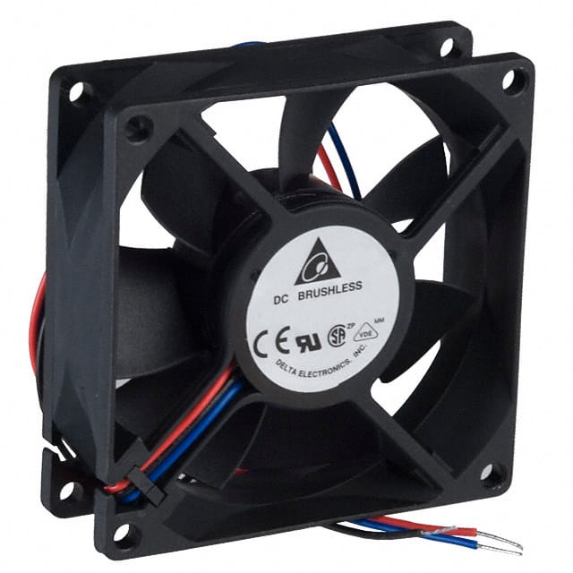 AFB0812SHD-F00 Delta Electronics                                                                    FAN AXIAL 80X20MM 12VDC WIRE