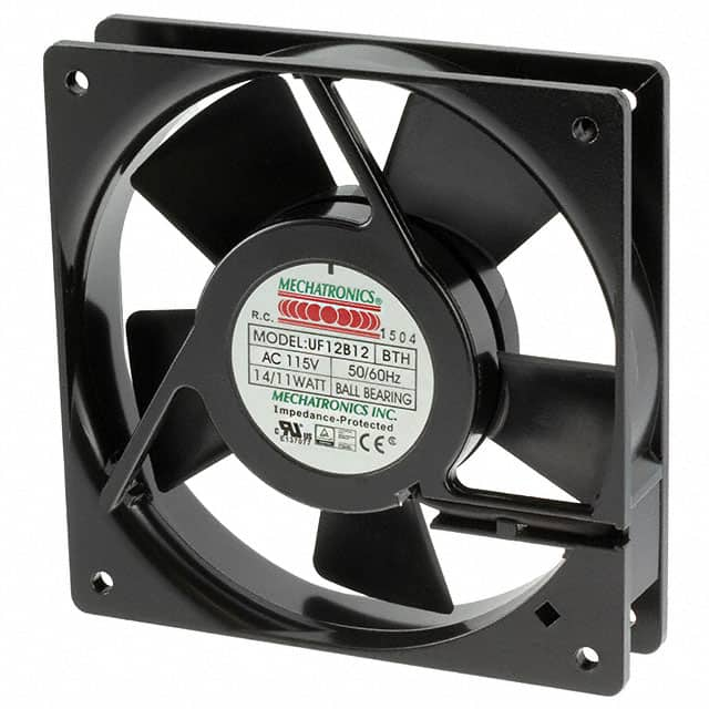 UF12B23-BTLR Mechatronics Fan Group                                                                    FAN AXIAL 120X38MM 230VAC TERM