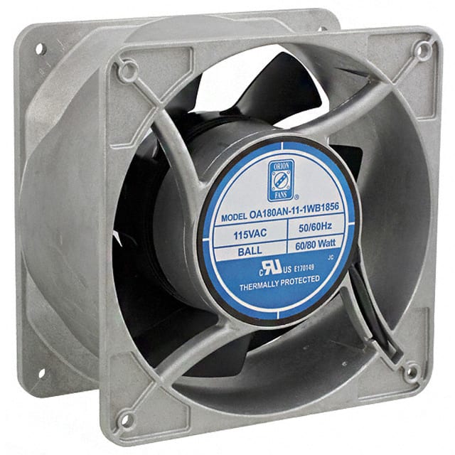 OA180AN-11-1WB1856 Orion Fans                                                                    FAN AXIAL 176X89MM 115VAC WIRE