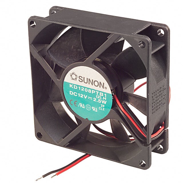 KD1208PTB1 (2) H Sunon Fans                                                                    FAN AXIAL 80X25MM 12VDC WIRE