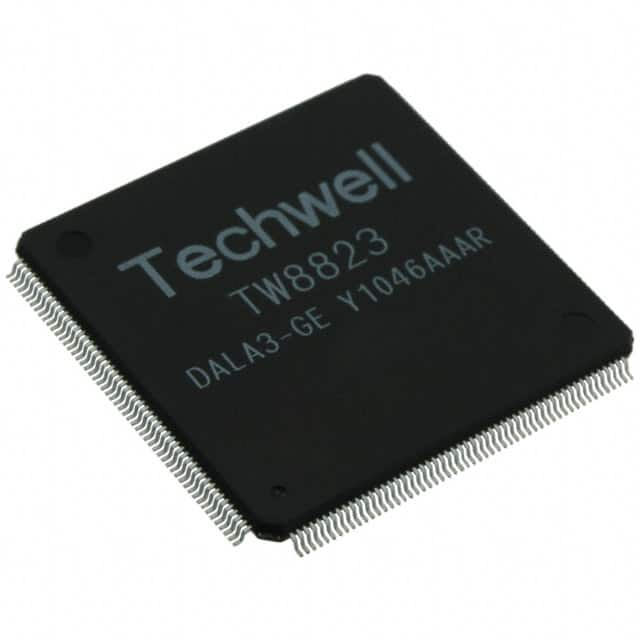 TW8823-LA3-GE Intersil                                                                    IC LCD CTRLR 216LQFP