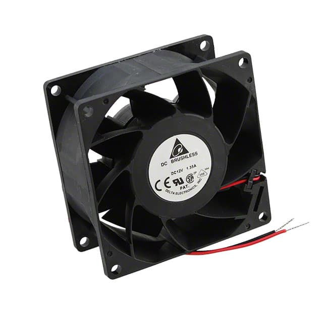 FFB0812EHE Delta Electronics                                                                    FAN AXIAL 80X38MM 12VDC WIRE