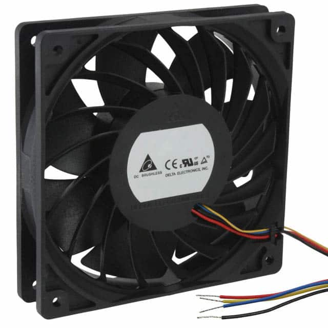 THB1224B Delta Electronics                                                                    FAN AXIAL 120X25.4MM 24VDC WIRE