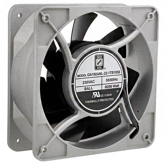 OA180ANL-22-1TB1856 Orion Fans                                                                    FAN AXIAL 180X65MM 230VAC TERM