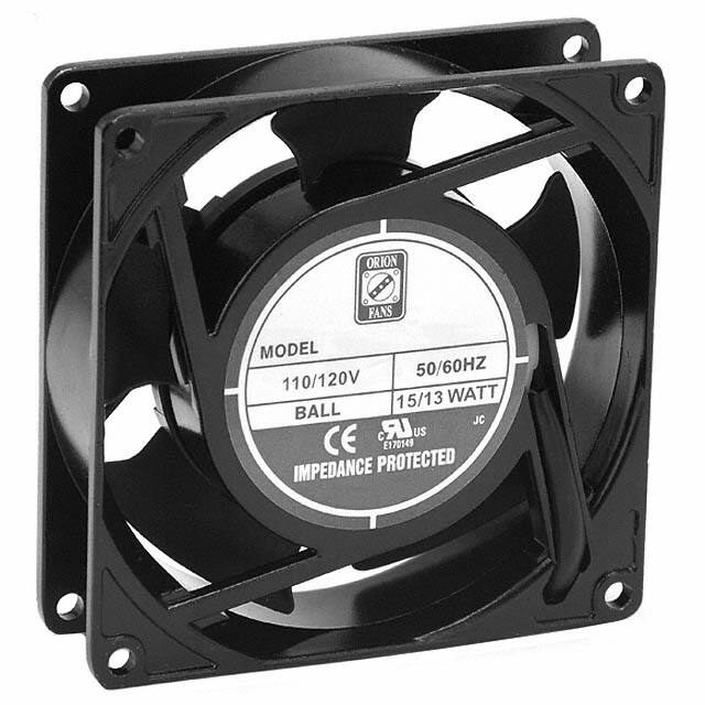 OA92AP-11-2WB Orion Fans                                                                    FAN AXIAL 92X26MM 115VAC WIRE