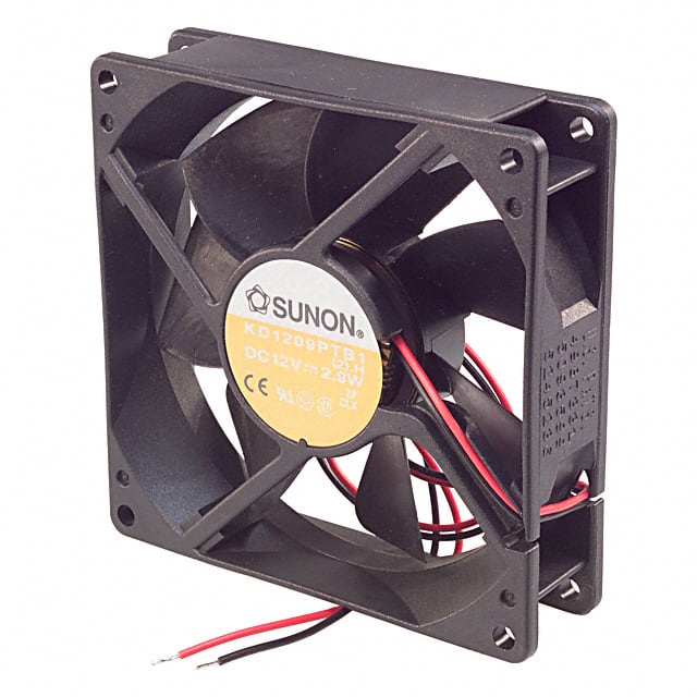 KD1209PTB1(2) H Sunon Fans                                                                    FAN AXIAL 92X25MM 12VDC WIRE