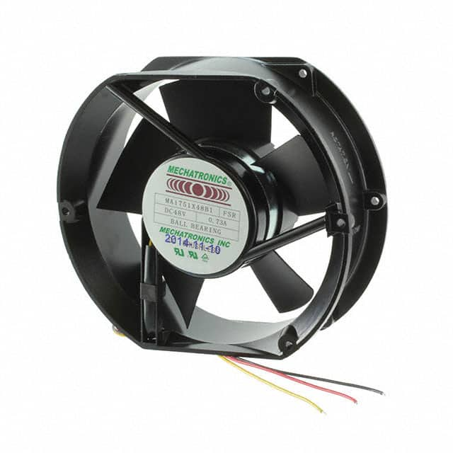 MA1751E48B2-FSR-TTL Mechatronics Fan Group                                                                    FAN AXIAL 172X50.8MM 48VDC WIRE