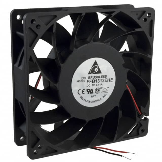 FFB1312EHE Delta Electronics                                                                    FAN AXIAL 127X38MM 12VDC WIRE