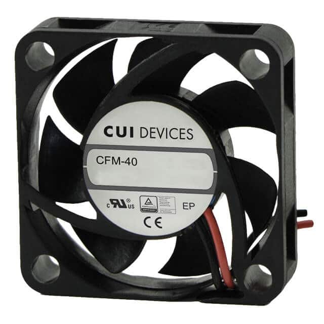 CFM-4010V-150-157 CUI Inc.                                                                    FAN AXIAL 40X10MM 12VDC WIRE