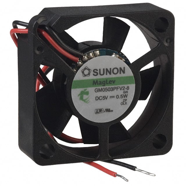 GM0503PFV2-8 Sunon Fans                                                                    FAN AXIAL 30X10MM VAPO 5VDC WIRE