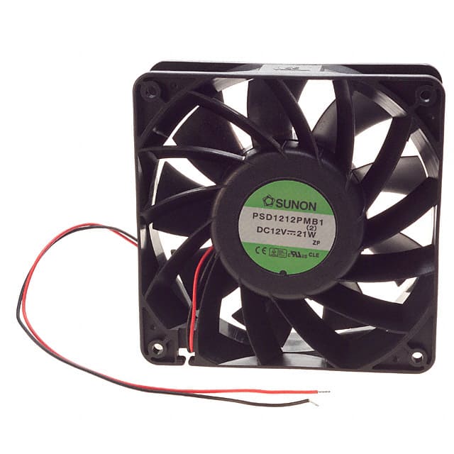 PSD1212PMB1 (2) Sunon Fans                                                                    FAN AXIAL 120X38MM 12VDC WIRE