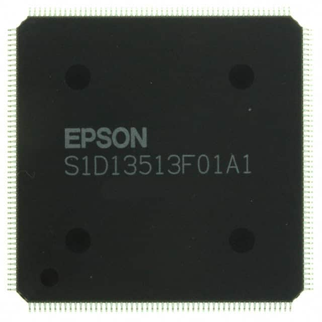 S1D13513F01A100 Epson Electronics America Inc-Semiconductor Div                                                                    IC GRAPHIC LCD CTRLR H-S 208-QFP