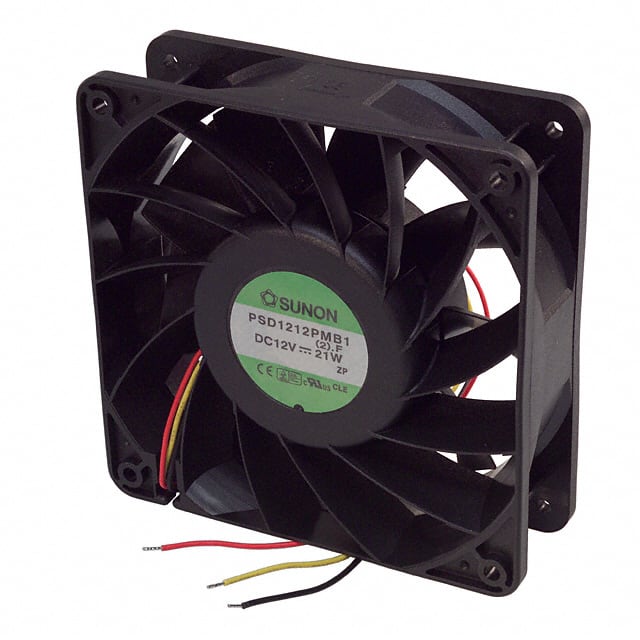 PSD1212PMB1 (2) F Sunon Fans                                                                    FAN AXIAL 120X38MM 12VDC WIRE