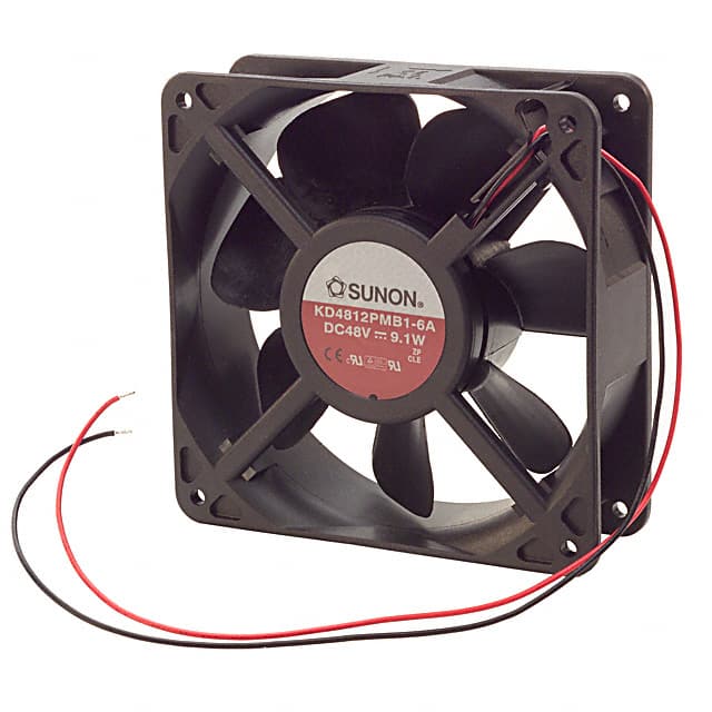 KD4812PMB1-6A Sunon Fans                                                                    FAN AXIAL 120X38MM 48VDC WIRE