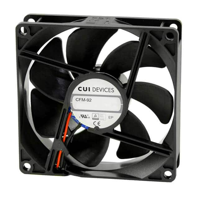 CFM-9225V-117-177 CUI Inc.                                                                    FAN AXIAL 92X25MM 12VDC WIRE