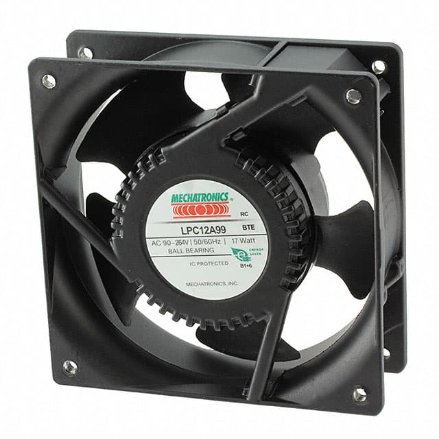 LPC12A99-BTER Mechatronics Fan Group                                                                    FAN AXIAL 120X38MM 90-264VAC EC