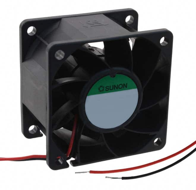 PMD1206PMB1-A (2) Sunon Fans                                                                    FAN AXIAL 60X38MM 12VDC WIRE