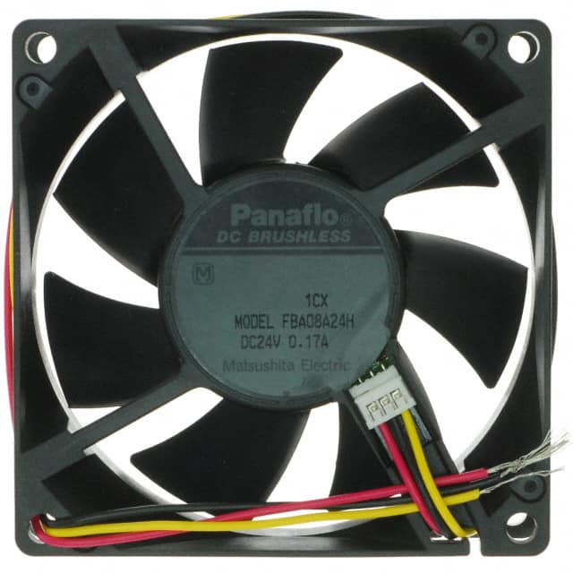 FBA08A24H1CX NMB Technologies Corporation                                                                    FAN AXIAL 80X25.5MM 24VDC WIRE