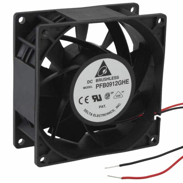 PFB0912GHE Delta Electronics                                                                    FAN AXIAL 92X38MM 12VDC WIRE