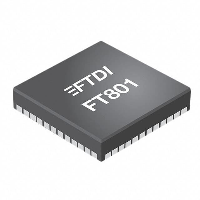 FT800Q-T FTDI, Future Technology Devices International Ltd                                                                    IC TFT LCD CONTROLLER 48VQFN