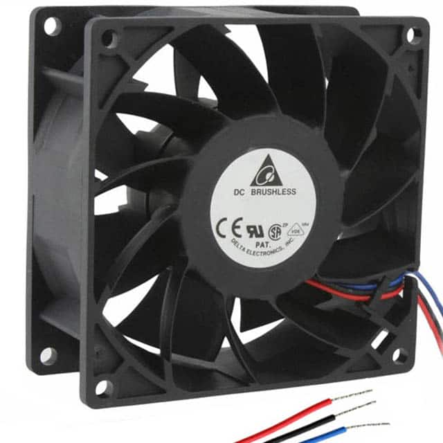 FFB1312VHE-F00 Delta Electronics                                                                    FAN AXIAL 127X38MM 12VDC WIRE