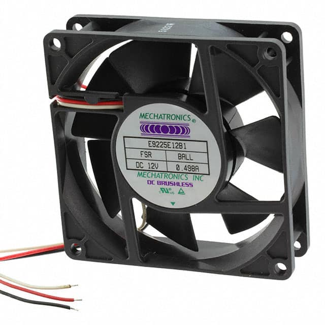 E9225X24B1-FSR-EM Mechatronics Fan Group                                                                    FAN AXIAL 92X25MM 24VDC WIRE