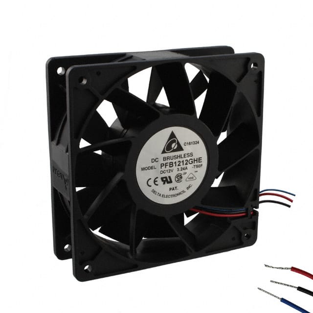 PFB1212GHE-T50F Delta Electronics                                                                    FAN AXIAL 120X38MM 12VDC WIRE