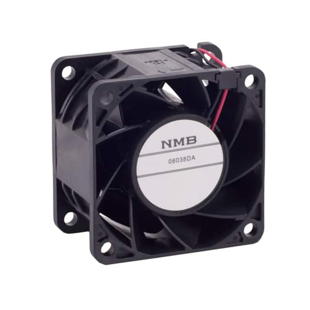 06038DA-12Q-EA-D0 NMB Technologies Corporation                                                                    FAN 12VDC 60X38MM 2WR